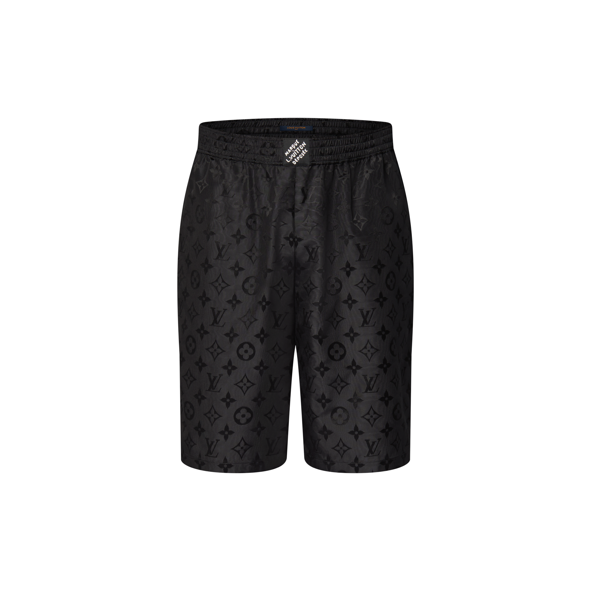 Monogram Moire Jacquard Silk Shorts - Ready-to-Wear 1AGTN2 | LOUIS